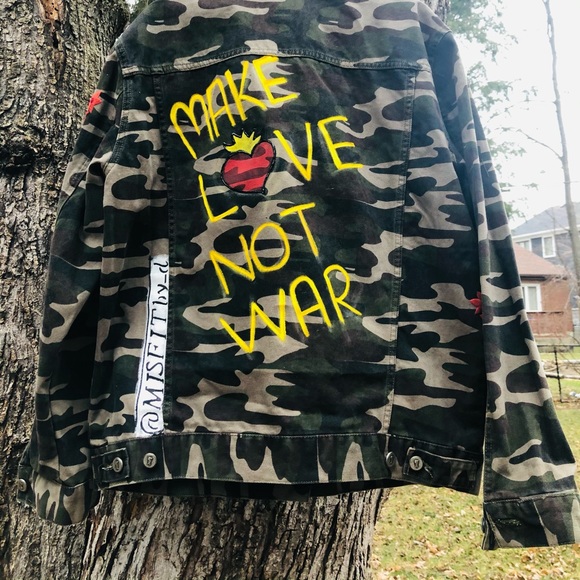 Denim jeans jacket . Size XL - Picture 2 of 6